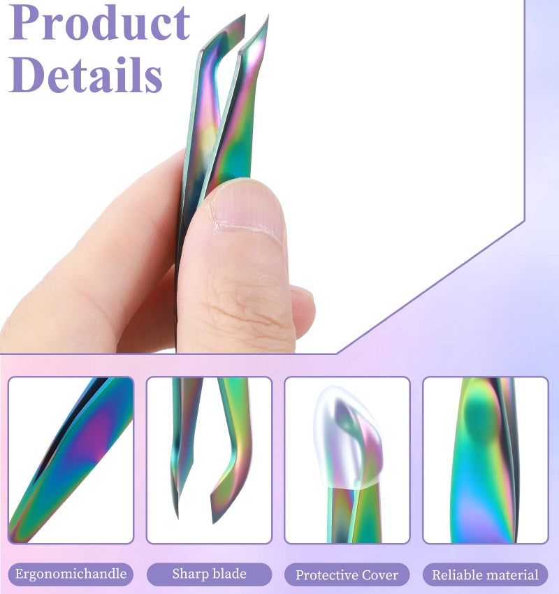 ValueBargain 2Pcs Cuticle Cutter, Precision Cuticle Clippers Travel Size Horny Clippers for Women Pointed Stainless Steel for Manicure & Pedicure - Image 3